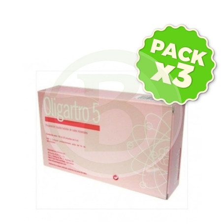 Pack 3x Oligartro 5 (Mn-Cu) 20 Ampollas Artesanía Agrícola