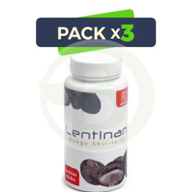 Pack 3x Lentinan 60 Cápsulas Plantis