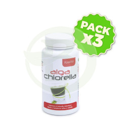 Pack 3x Alga Chlorella 90 Cápsulas Plantis