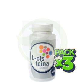 Pack 3x Cisteína 60 Cápsulas Artesanía Agrícola