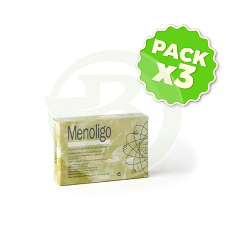 Pack 3x Menoligo 20 Ampollas Artesanía Agrícola