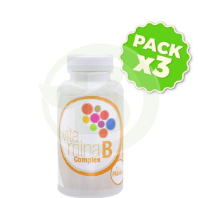 Pack 3x Vitamina B Complex 60 Cápsulas Plantis