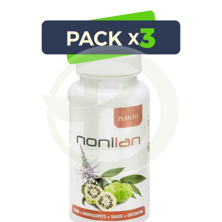 Pack 3x NONILAN (Noni) 60 CAPSULAS PLANTIS