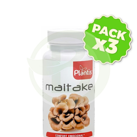 Pack 3x Maitake 60 Cápsulas Plantis