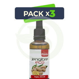 Pack 3x Extracto De Jengibre Eco 50Ml Plantis