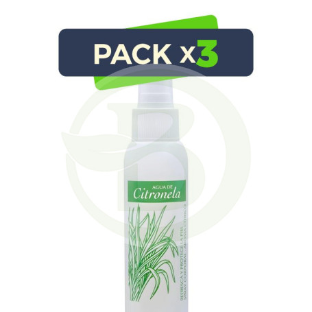 Pack 3x Agua De Citronela 100Ml Plantis