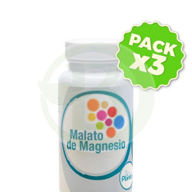 Pack 3x Malato De Magnesio 60 Cápsulas Plantis