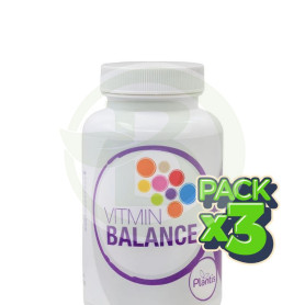 Pack 3x Vitmin Balance 120 Cápsulas Plantis