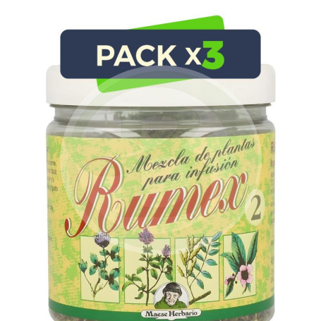 Pack 3x Rumex 2 Digestivo 80G Maese Herbario