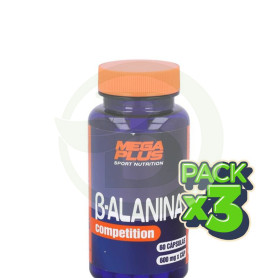 Pack 3x B-Alanina 60 Cápsulas Megaplus