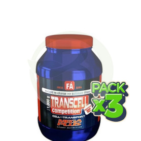 Pack 3x Transcell Compet Fresa 1Kg. Megaplus