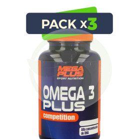 Pack 3x Omega-3 Plus 220 Cápsulas Megaplus
