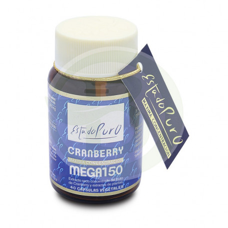 Cranberry MEGA150 40 Cápsulas Estado Puro