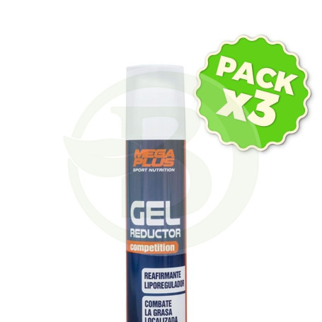 Pack 3x Gel Reductor Competition 200Ml. Megaplus