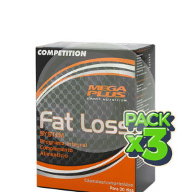 Pack 3x Fat Loss 30 Packs Megaplus