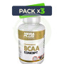 Pack 3x Bcaa + Glutamina Concept Tropical 500Gr. Megaplus