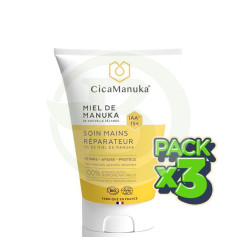Pack 3x Crema Reparadora De Manos 50Ml Cicamanuka