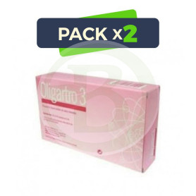 Pack 2x Oligartro 3 (Zn-Cu) 20 Ampollas Artesanía Agrícola