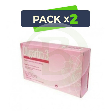 Pack 2x Oligartro 3 (Zn-Cu) 20 Ampollas Artesanía Agrícola