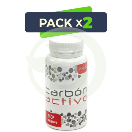Pack 2x Carbón Activo 60 Cápsulas Plantis