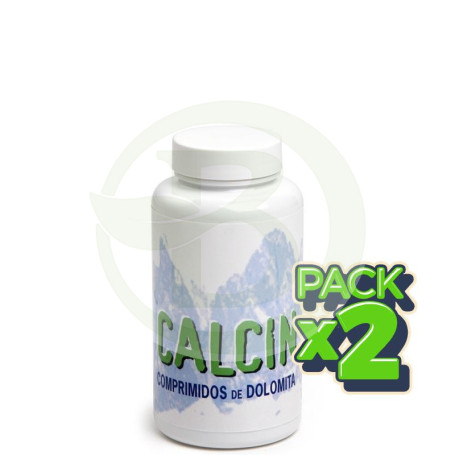 Pack 2x Calcín 100 Comprimidos Artesanía Agrícola