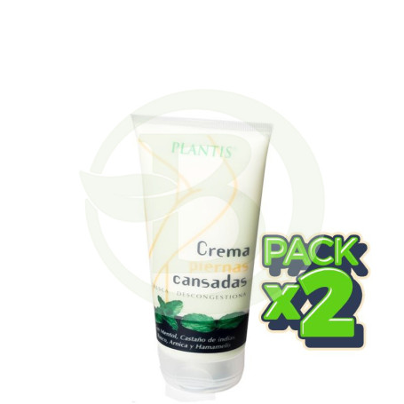 Pack 2x Crema Piernas Cansadas 200Ml. Plantis