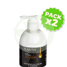 Pack 2x Leche Limpiadora de Argán 250Ml. Plantis