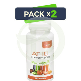 Pack 2x Coenzima Q10 AT10 60 Cápsulas Plantis