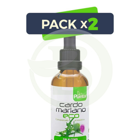 Pack 2x Extracto de Cardo Mariano ECO S/A 50Ml. Plantis