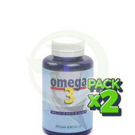 Pack 2x Omega 3 55 Cápsulas Artesanía Agrícola