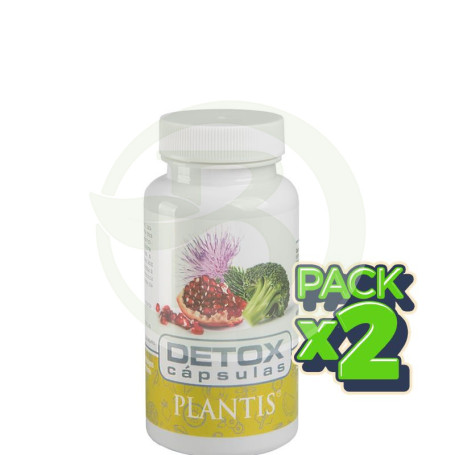 Pack 2x Detox 60 Cápsulas Plantis
