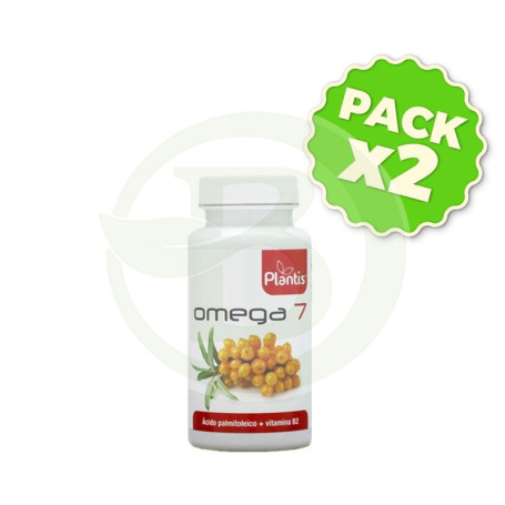 Pack 2x Omega 7 60 Cápsulas Plantis