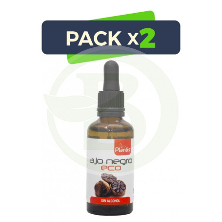 Pack 2x Ajo Negro 50Ml. Plantis