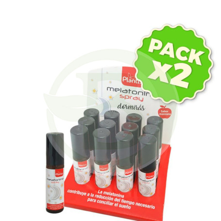 Pack 2x Melatonina Spray 20Ml. Plantis