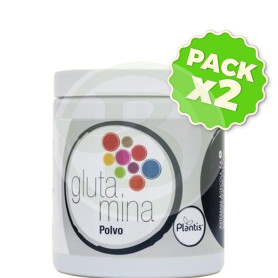 Pack 2x Glutamina 250Gr. Plantis