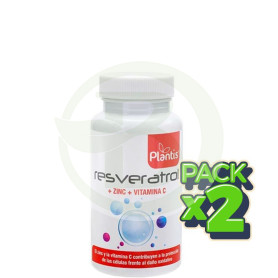 Pack 2x Resveratrol 60 Cápsulas Plantis