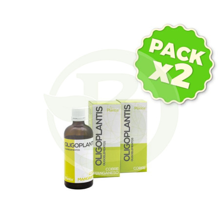 Pack 2x Oligoplantis Cobre-Manganeso 100 Ml Artesania Agricola