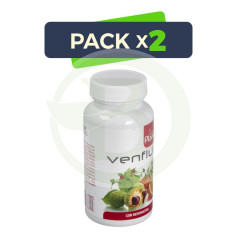Pack 2x Venflux Castaño De Indias + Resveratrol Plantis 60 Cap. Plantis