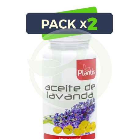 Pack 2x Aceite De Lavanda 60 Perlas Plantis