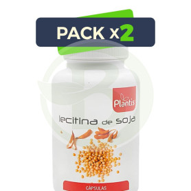 Pack 2x Lecitina De Soja 220 Perlas Plantis