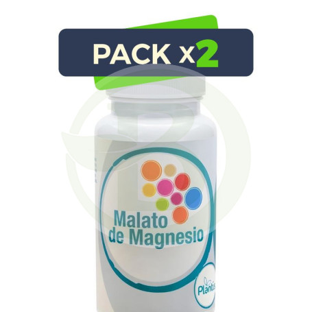 Pack 2x Malato De Magnesio 60 Cápsulas Plantis