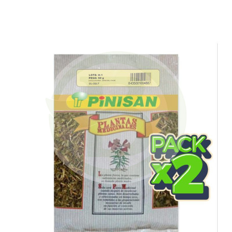 Pack 2x Bolsa Aciano Flor 50Gr. Pinisan