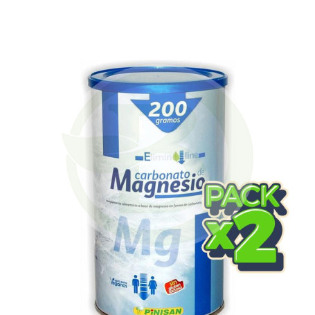 Pack 2x Carbonato de Magnesio 200Gr. Pinisan