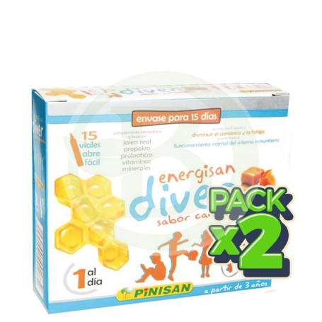 Pack 2x Energisan Diver 15 Viales Pinisan