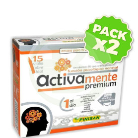 Pack 2x Activamente Premium 15 Viales Pinisan