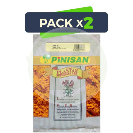 Pack 2x Bolsa Cúrcuma Raiz Polvo 50Gr. Pinisan