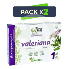 Pack 2x Valeriana 30 Cápsulas Pinisan