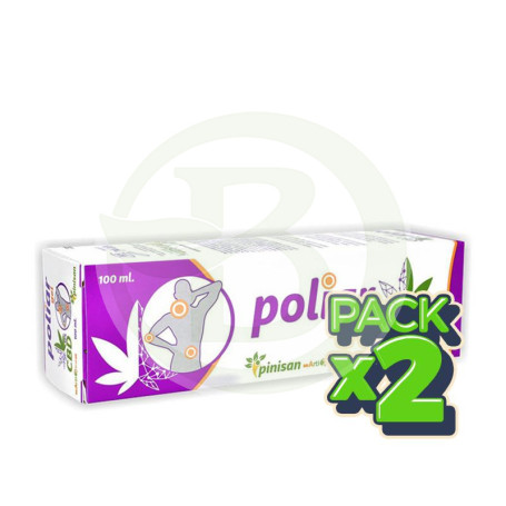 Pack 2x Poliar Gel Cdb 100Ml. Pinisan