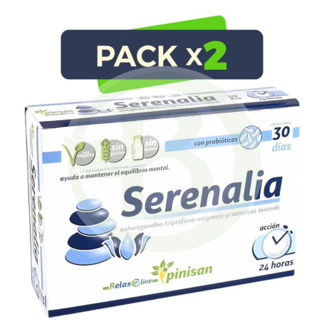 Pack 2x Serenalia 60 Capsulas Pinisan