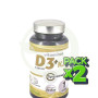 Pack 2x D3 + K2 Liposomadas 2.500Ui 60 Capsulas Pinisan